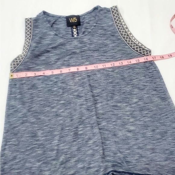 FINAL PRICE 🔥 ANTHROPOLOGIE W5 Americana Printed Tape Top - Picture 6 of 8